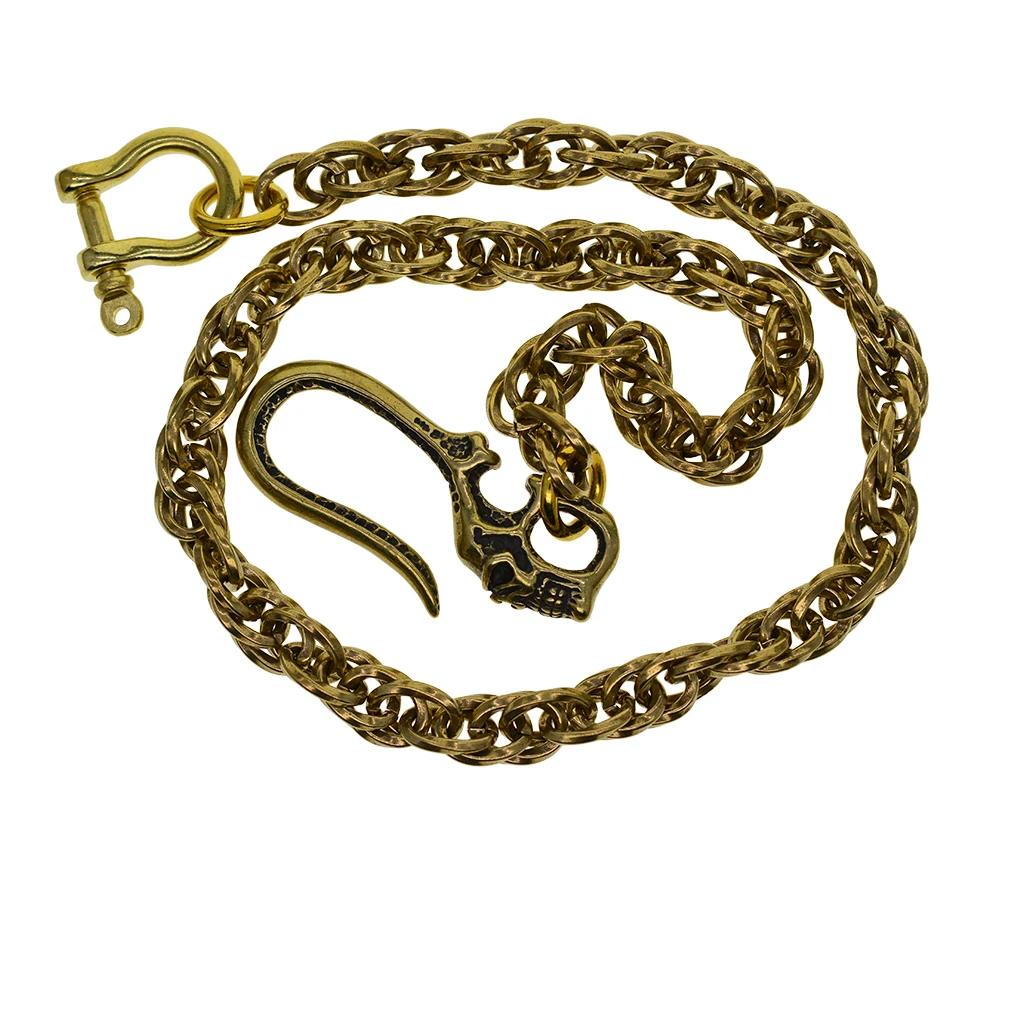 Fine brass wallet jean trousers twist Italian snake chain D screw shackle connector  Ǹ ذ Ӹ ũ ɼ FOB EDC